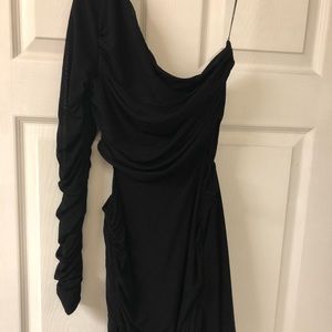 One shoulder dress